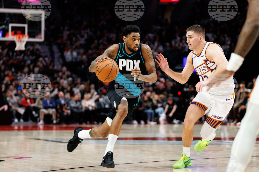 Suns Trail Blazers Basketball