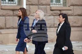 Президент - „Движение за права и свободи - Ново начало“ - консултации - пристигане