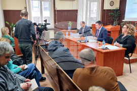 Хасково - Районен съд - пресконференция