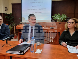 Хасково - Районен съд - пресконференция