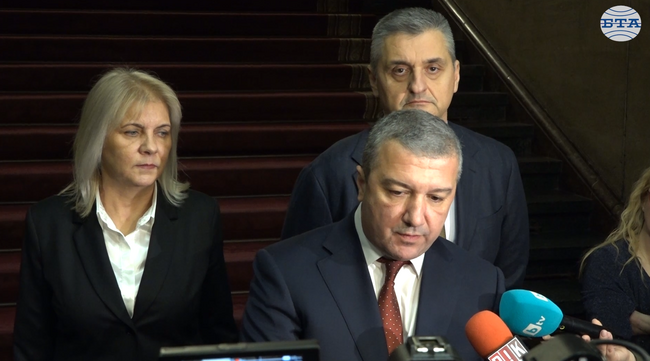 От "БСП-Обединена левица" предлагат парламентът да разгледа бюджета за 2026 г., внесен от правителството в оставка в края на 2025 г.