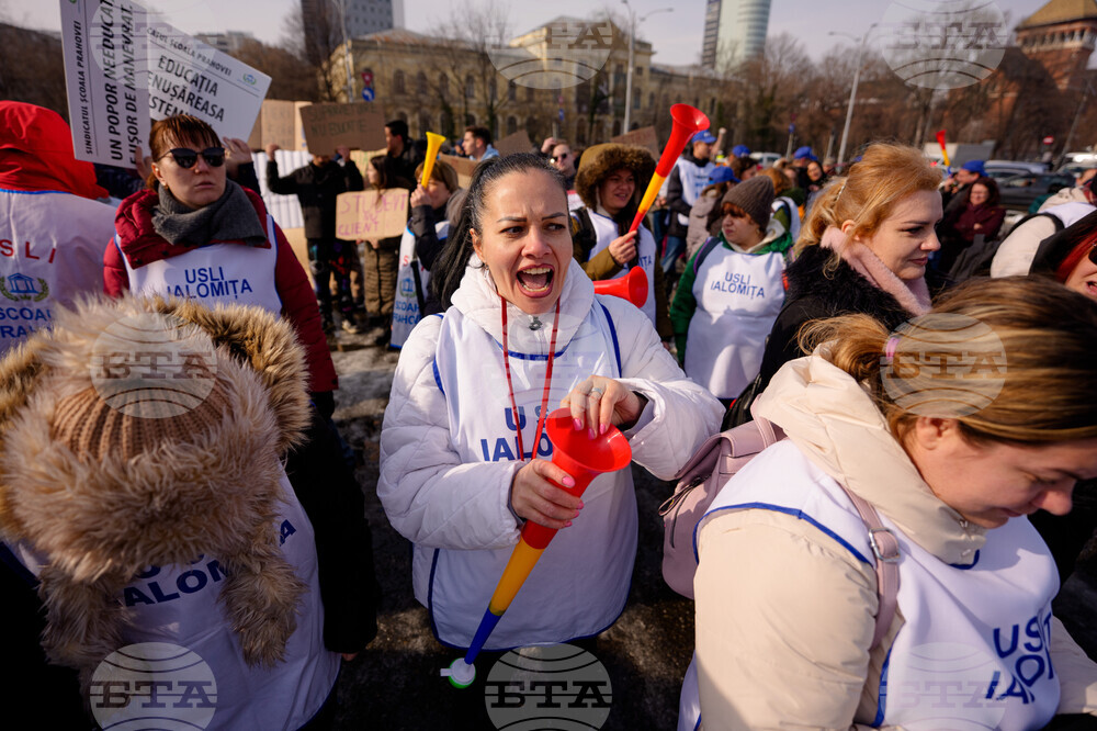 Romania Education Protest