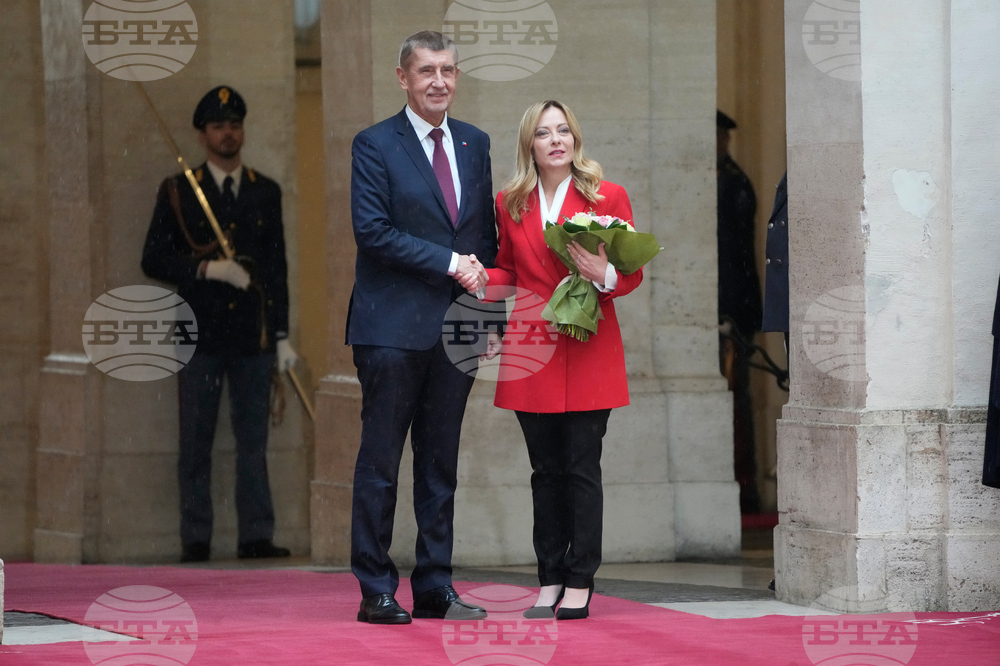 Премиерите на Чехия и Италия се срещнаха тази седмица в Рим