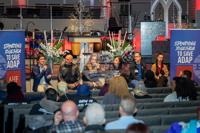 AHF Protest, March and Townhall Opposing Florida Department of Health Cuts to HIV/AIDS Services