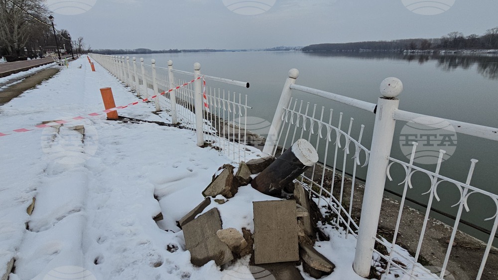 Видин - река Дунав - баржи - инцидент - свободно плаване - повредена инфраструктура