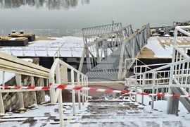 Видин - река Дунав - баржи - инцидент - свободно плаване - повредена инфраструктура