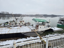 Видин - река Дунав - баржи - инцидент - свободно плаване - повредена инфраструктура