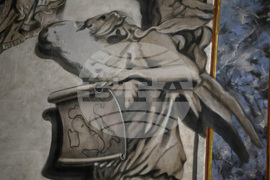 Italy Meloni Painting