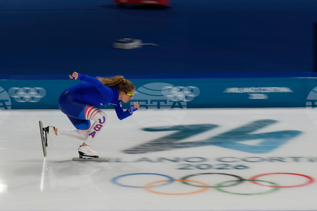 APTOPIX Milan Cortina Olympics Speed Skating