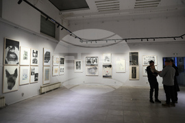 НХА - изложба графика - преподаватели и студенти