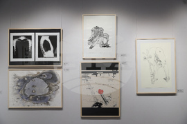 НХА - изложба графика - преподаватели и студенти