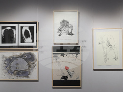 НХА - изложба графика - преподаватели и студенти