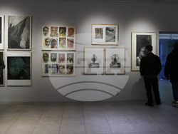 НХА - изложба графика - преподаватели и студенти