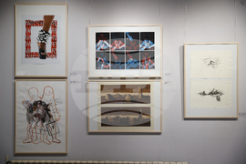 НХА - изложба графика - преподаватели и студенти