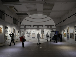 НХА - изложба графика - преподаватели и студенти