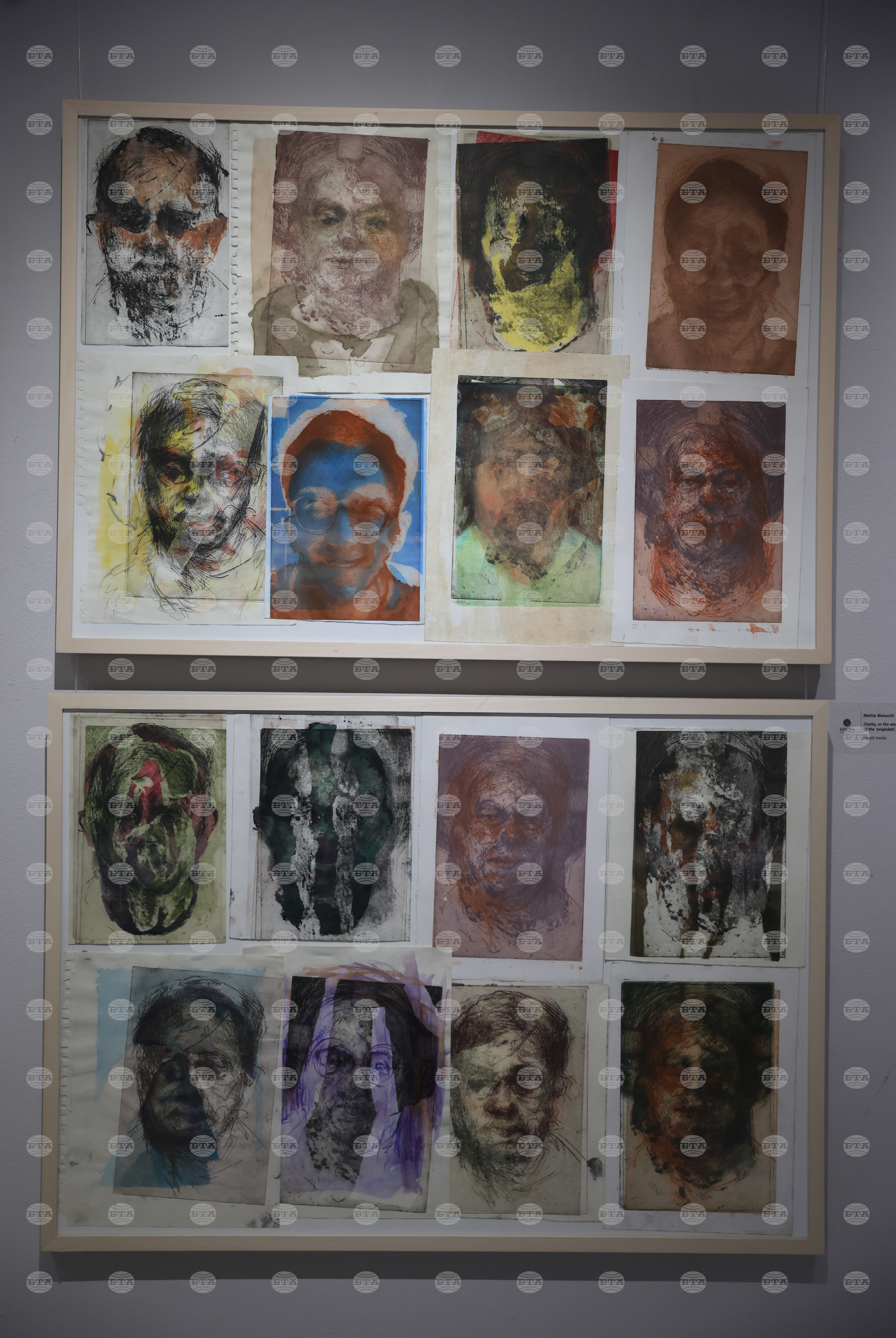 НХА - изложба графика - преподаватели и студенти