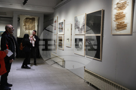 НХА - изложба графика - преподаватели и студенти