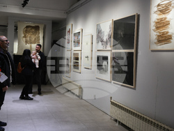 НХА - изложба графика - преподаватели и студенти