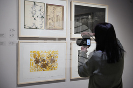 НХА - изложба графика - преподаватели и студенти