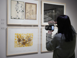 НХА - изложба графика - преподаватели и студенти