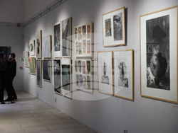 НХА - изложба графика - преподаватели и студенти