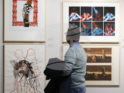 НХА - изложба графика - преподаватели и студенти