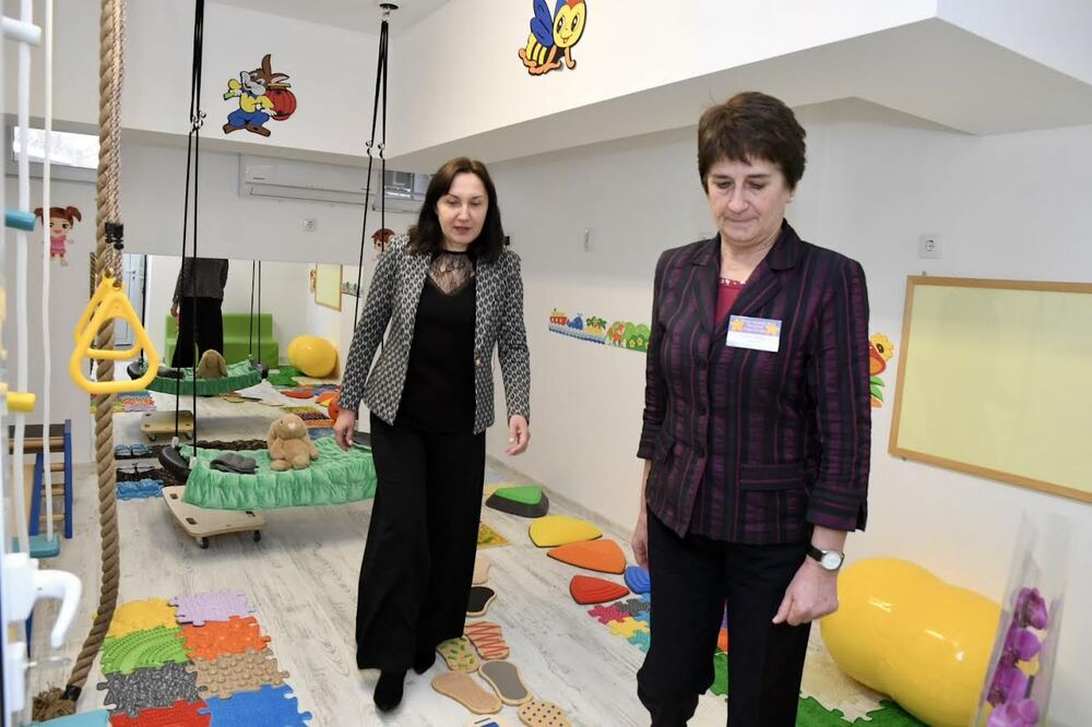 Детска градина №58 „Звездица“ в Стара Загора вече има сензорна стая 