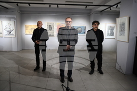 НХА - изложба графика - преподаватели и студенти