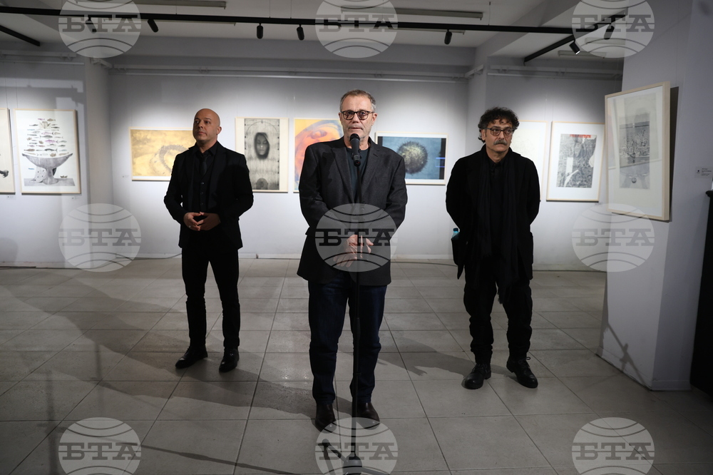 НХА - изложба графика - преподаватели и студенти