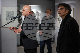 НХА - изложба графика - преподаватели и студенти