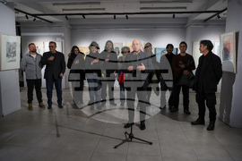 НХА - изложба графика - преподаватели и студенти