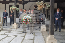 Северна Македония - Скопие - Отбелязване на 154-та годишнина от рождението на Гоце Делчев