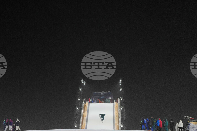 APTOPIX Milan Cortina Olympics Snowboard