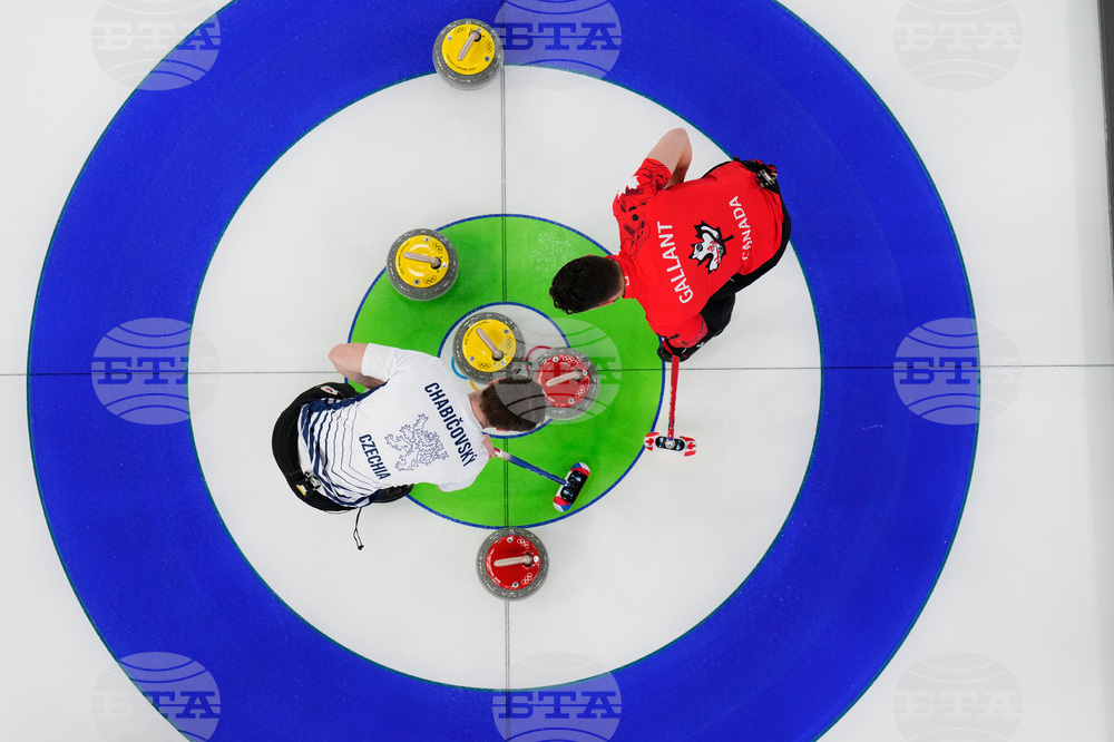 APTOPIX Milan Cortina Olympics Curling