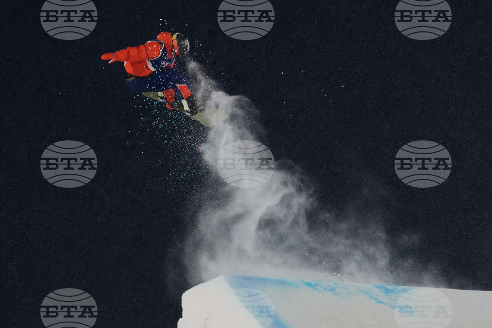 APTOPIX Milan Cortina Olympics Snowboard