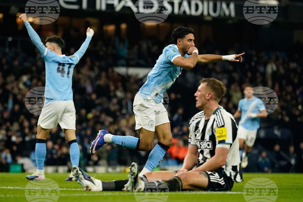Britain League Cup Soccer