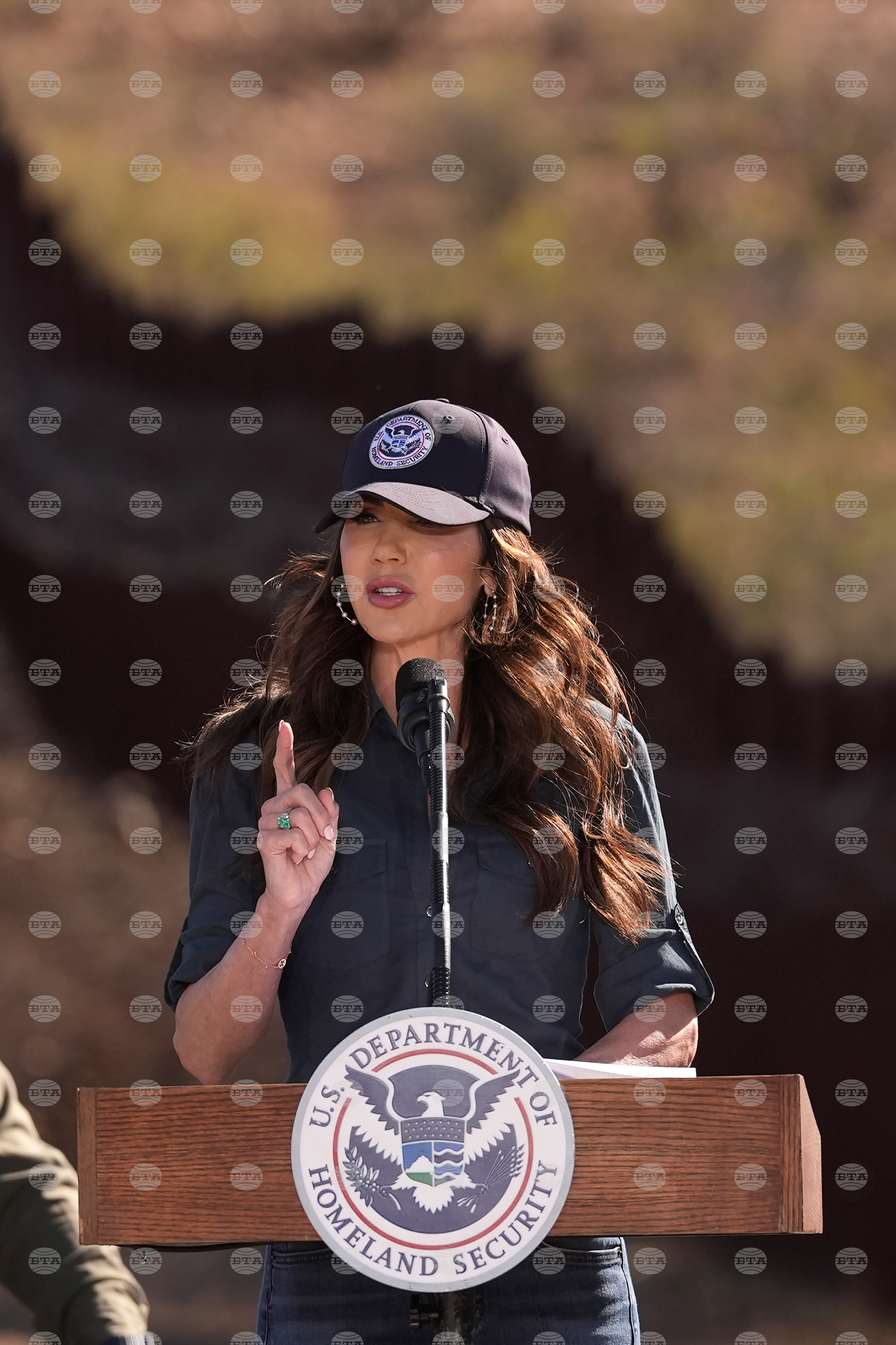 Noem Border Wall Immigration