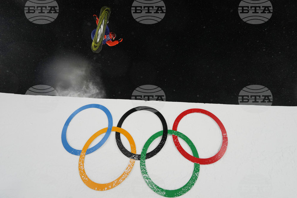 APTOPIX Milan Cortina Olympics Snowboard