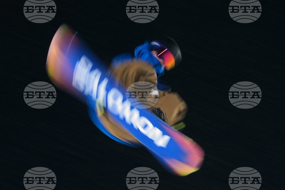 APTOPIX Milan Cortina Olympics Snowboard