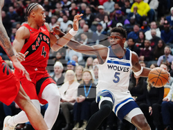Timberwolves Raptors Basketball