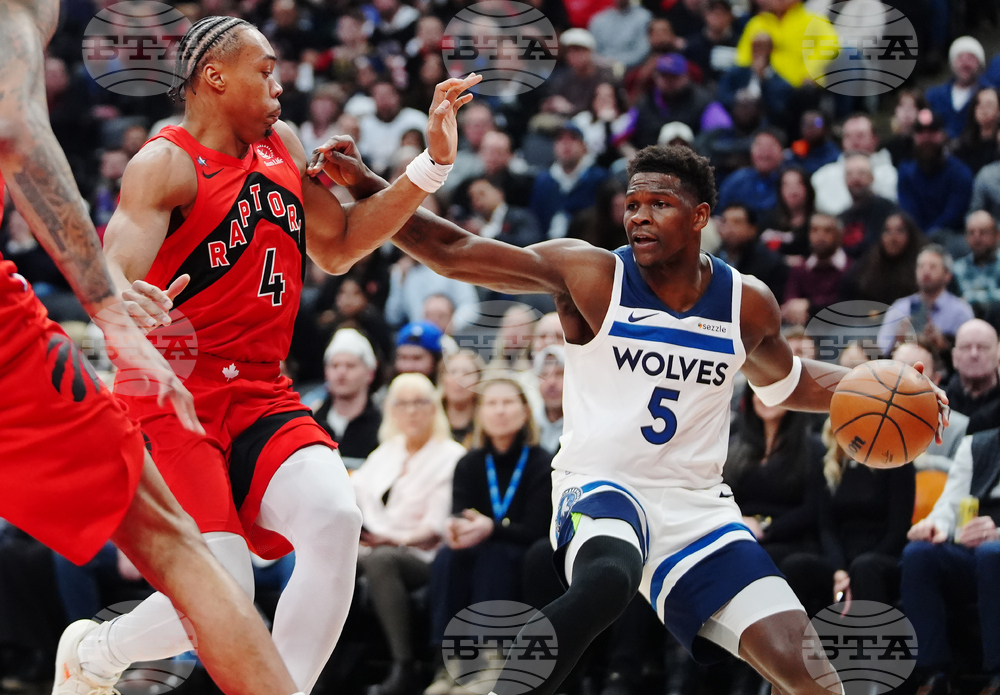 Timberwolves Raptors Basketball