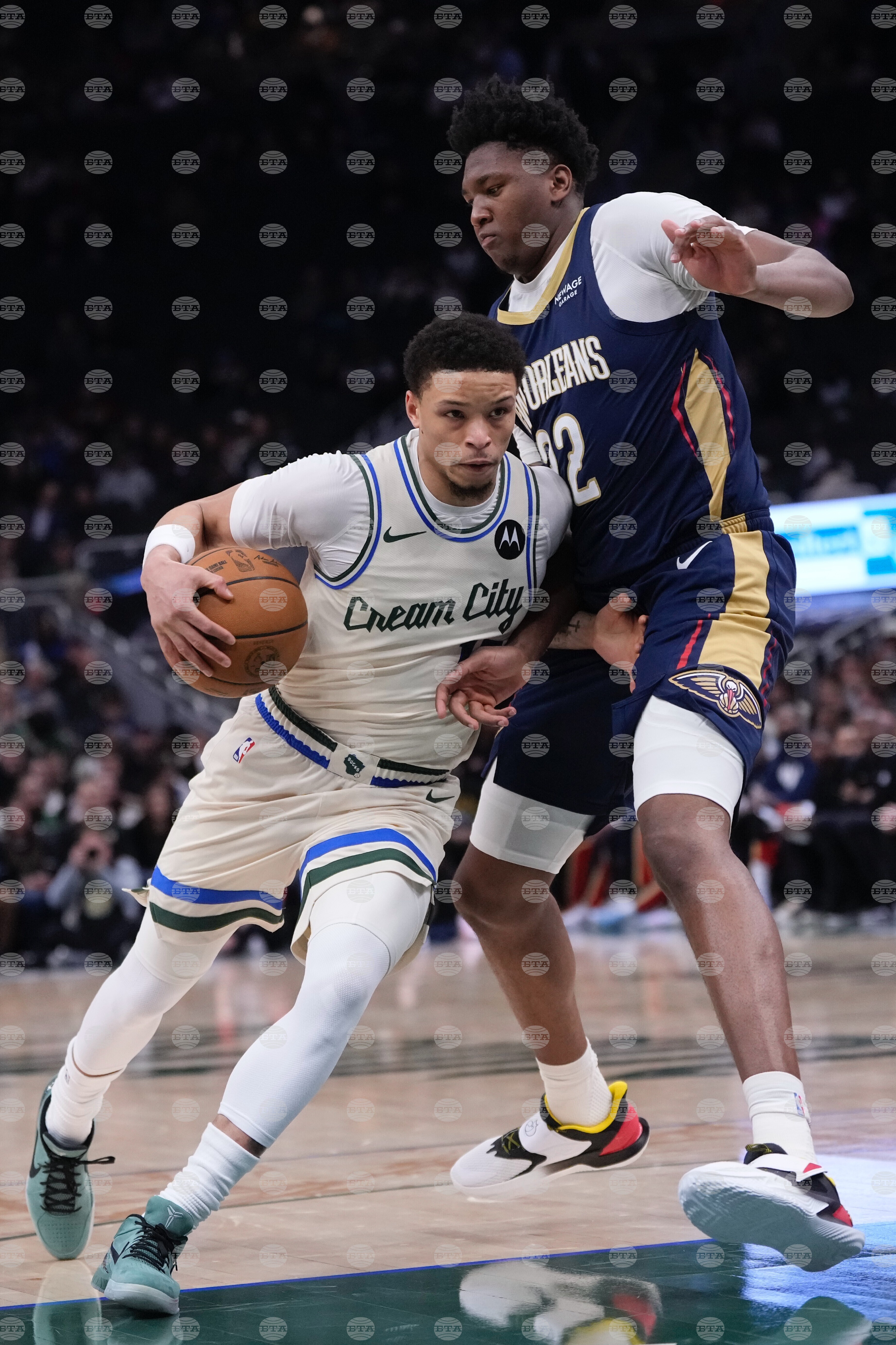 Pelicans Bucks Basketball