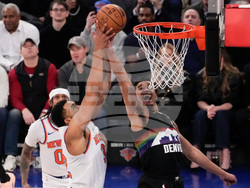 Nuggets Knicks Basketball