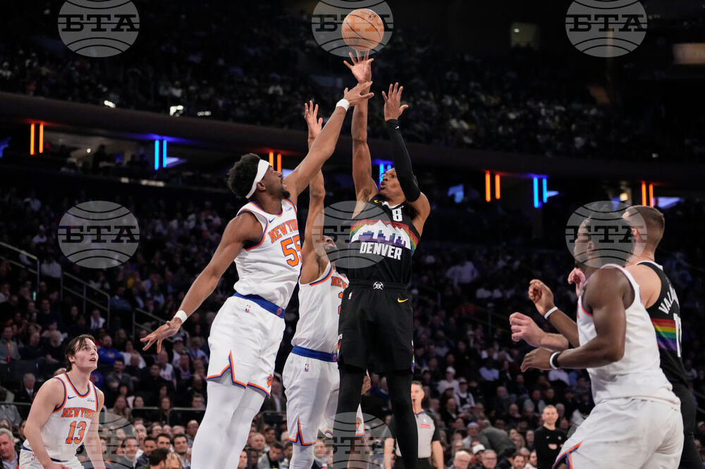 Nuggets Knicks Basketball