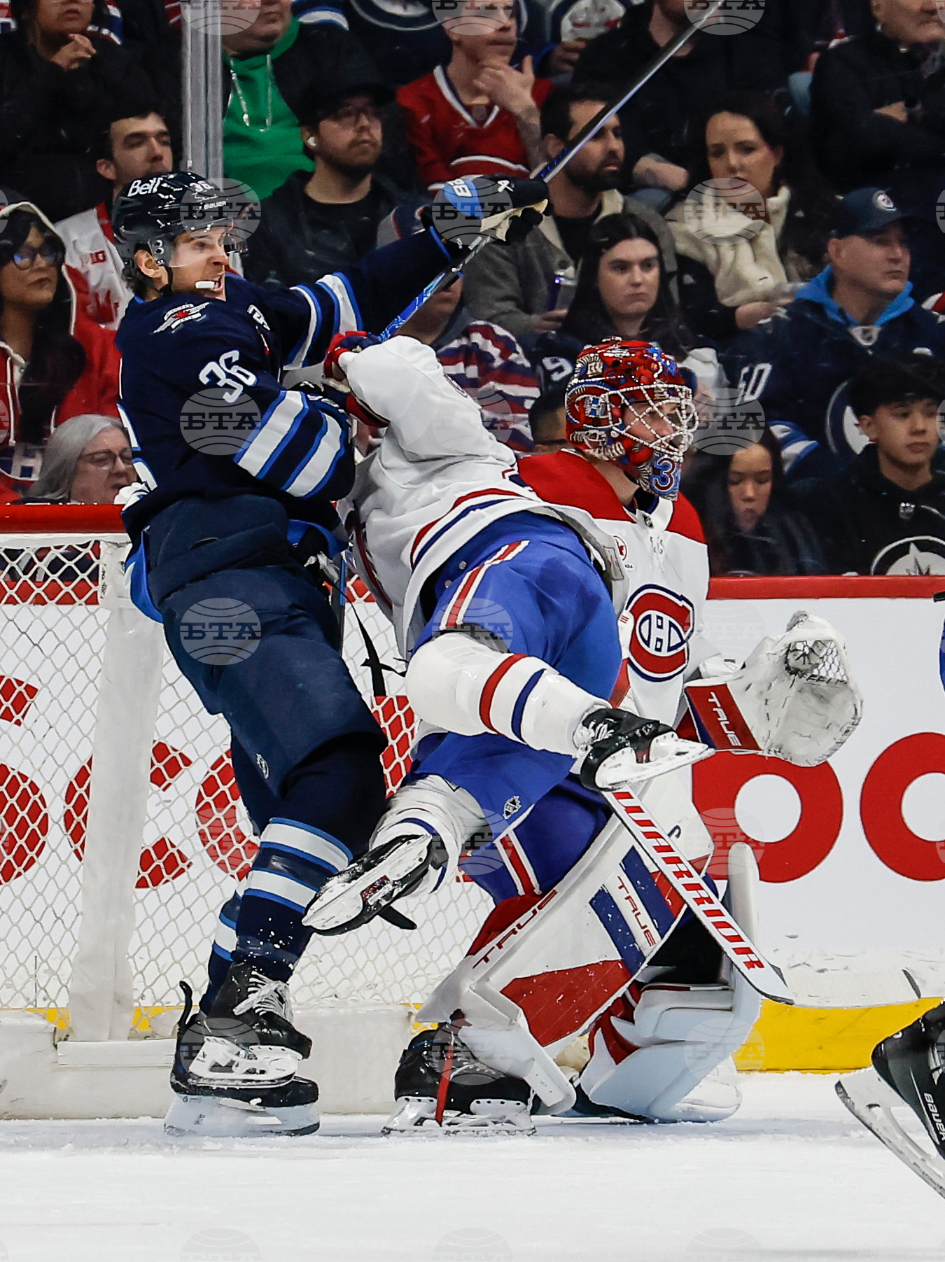 Canadiens Jets Hockey