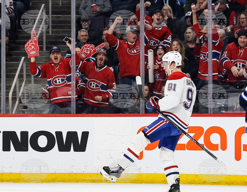 Canadiens Jets Hockey