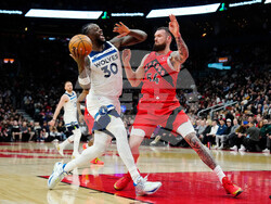 Timberwolves Raptors Basketball