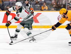 APTOPIX Wild Predators Hockey