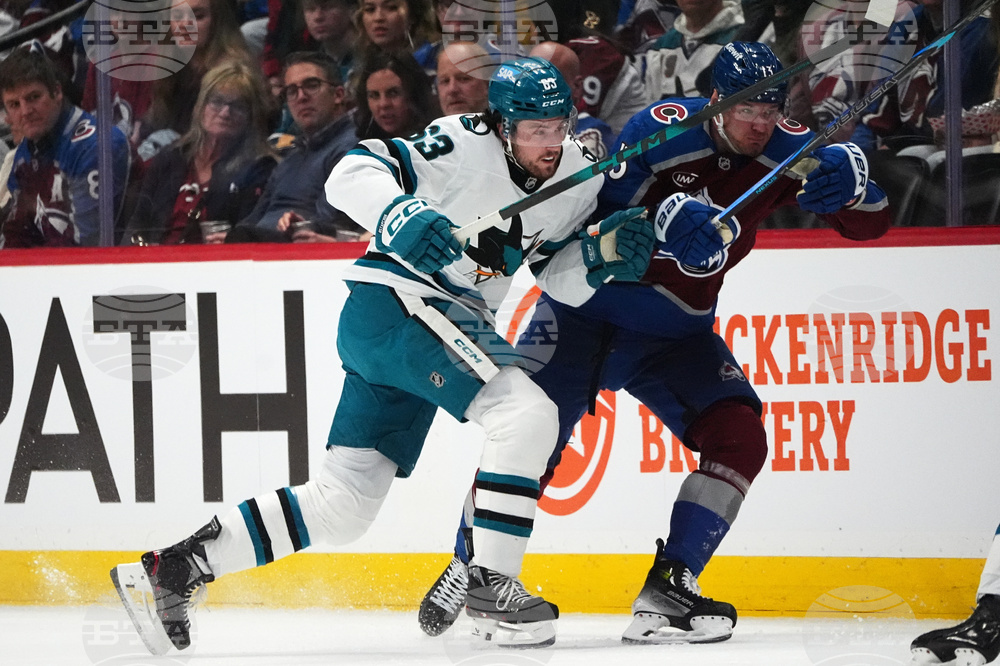 Sharks Avalanche Hockey