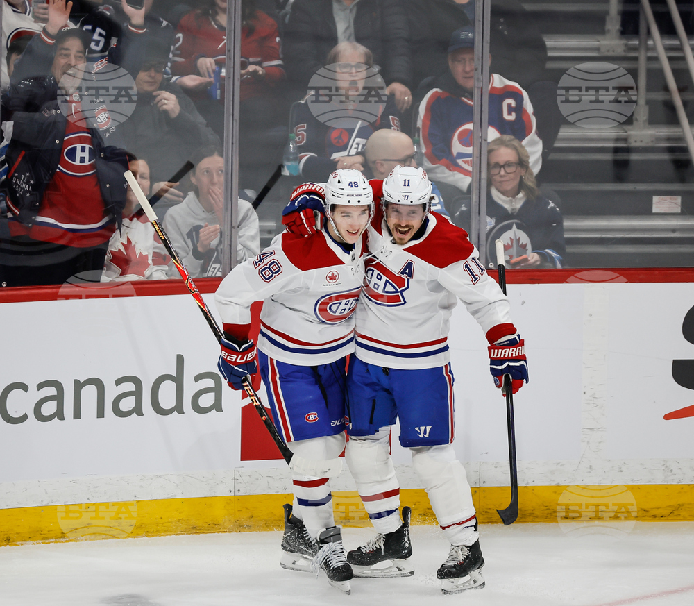 Canadiens Jets Hockey